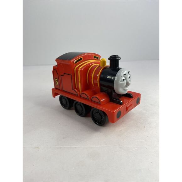 Thomas and Friends James #5 2009 Pull Back and Go Trains Mattel - Picture 1 of 7